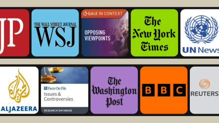 logos from major news sources